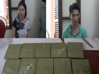 Cao Bang Customs chaired seizure of 10 bars of heroin