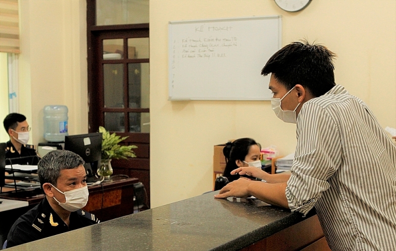Profressional activities at Bac Ninh Customs Branch. Photo: Q.H