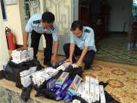 Binh Phuoc: Seized nearly 120,000 packs of smuggled cigarettes