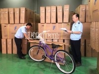 Detect an export shipment of bycicle forging Vietnam origin