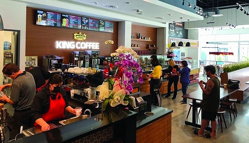 King Coffee conquers the US market. Photo provided by the company