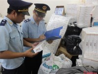 Seizing nearly 21 million packs of smuggled cigarettes in the whole country