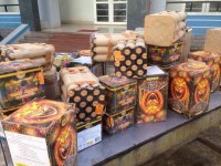 Quang Binh Customs seize 42.6kg all kind of fireworks