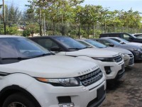 Tens of imported special purpose cars were left in port