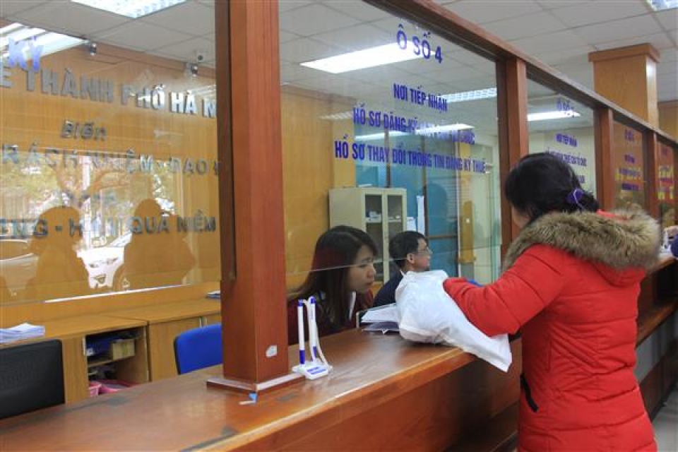 nearly 100 of enterprises in hanoi declare tax via online