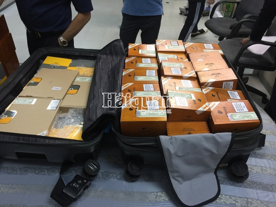 three packages of cigars imported illegally