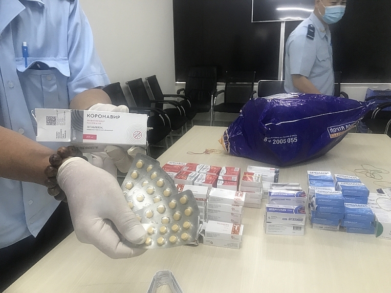Smuggled medicine for Covid-19 treatment discovered in gift parcel