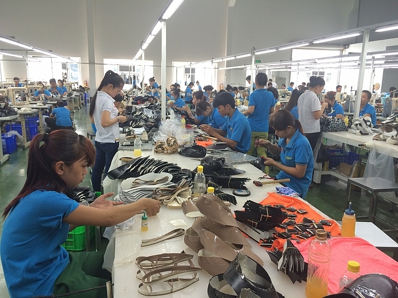 Textile, leather and footwear will have a high export turnover in 2021 compared to 2020. Photo: Nguyen Hue