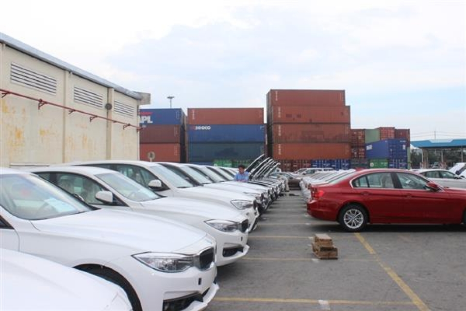 handling violations related to temporary import and re export of cars