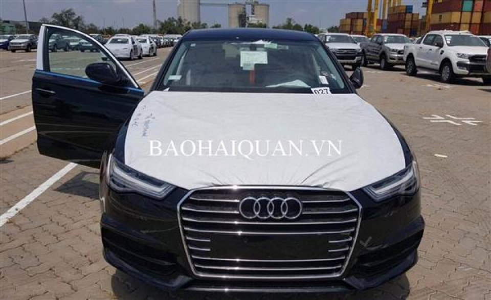 nearly 400 audi cars are changed purposes for domestic consumption customs will collected over 450 billion vnd of tax
