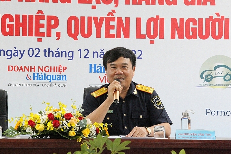 Deputy Director General of Vietnam Customs Nguyen Van Tho
