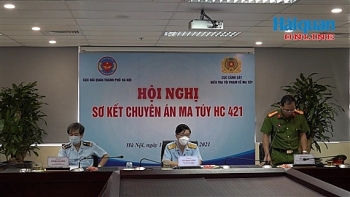 Hanoi Customs presided over the successful dismantling of 3 major drug cases